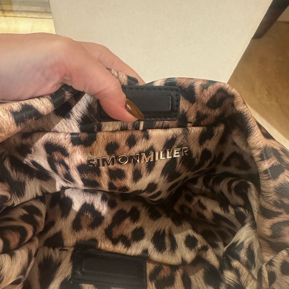 Simon Miller Leopard Lopsy Bag - Picture 2 of 6